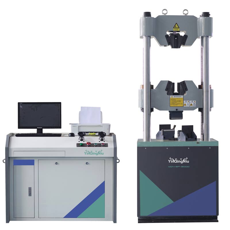 1000KN微机屏显四立柱拉力试验机 